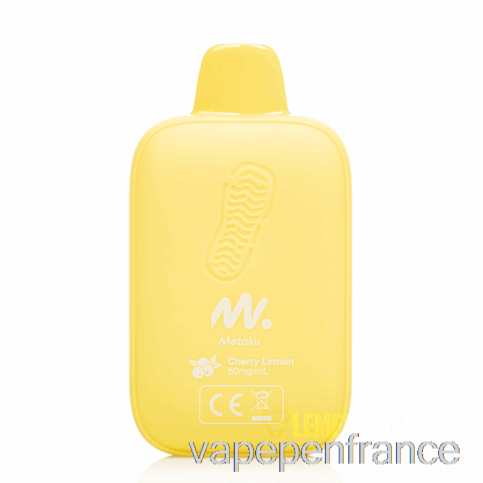 Stylo Vape Jetable Metaku Moonwalk 9000 Cerise Citron